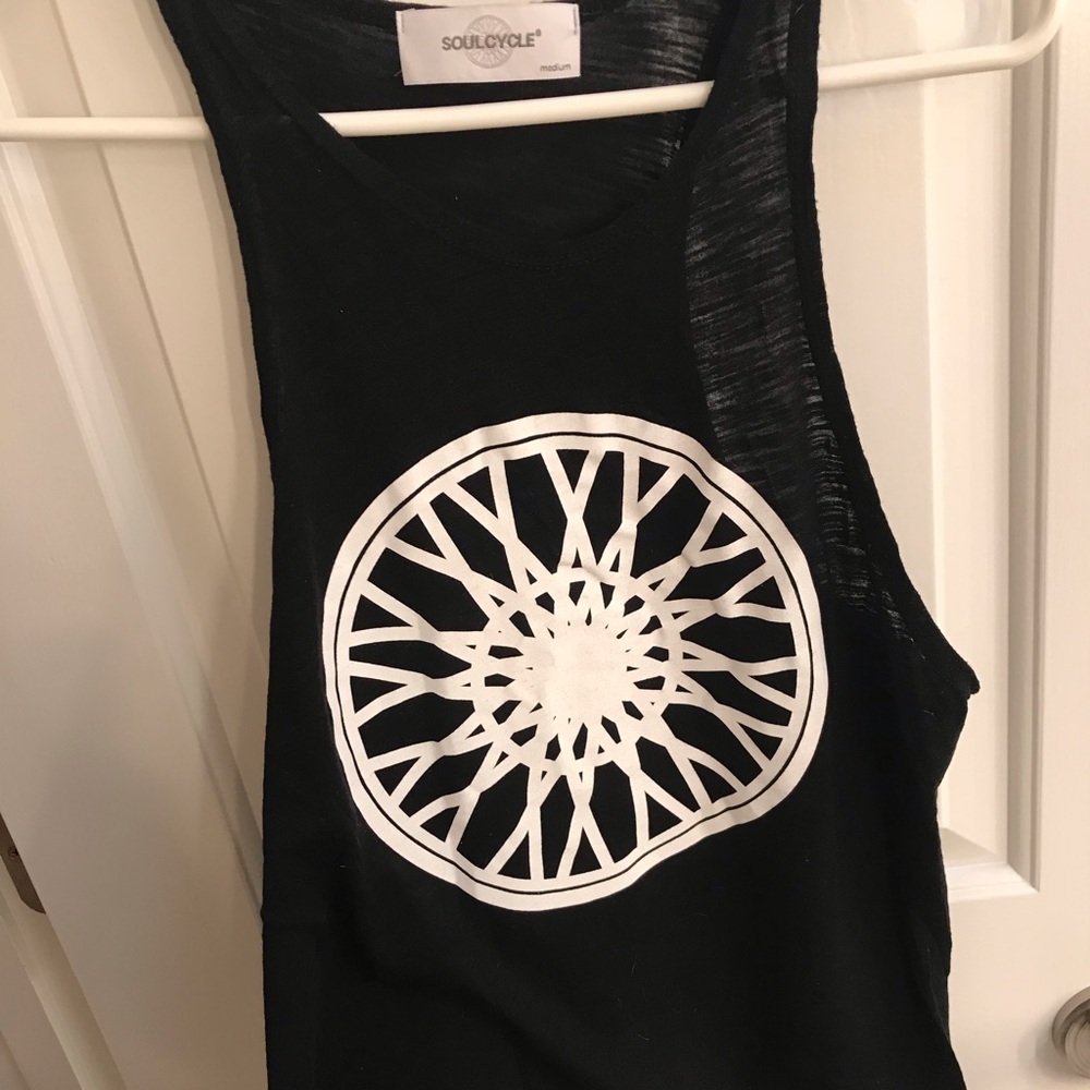 Black SoulCycle Tank Medium